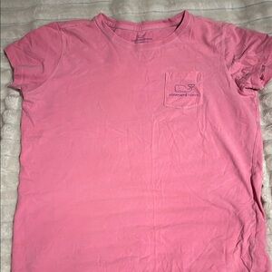Vineyard Vines Girl's Pink Short Sleeve Tee